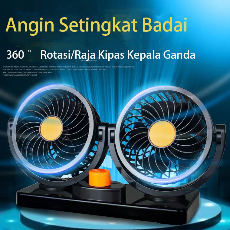 TERBAIK Kipas USB Mobil Kipas Mobil 12v Pendingin Mobil Angin Kencang 24v Kipas Angin Listrik USB Ru
