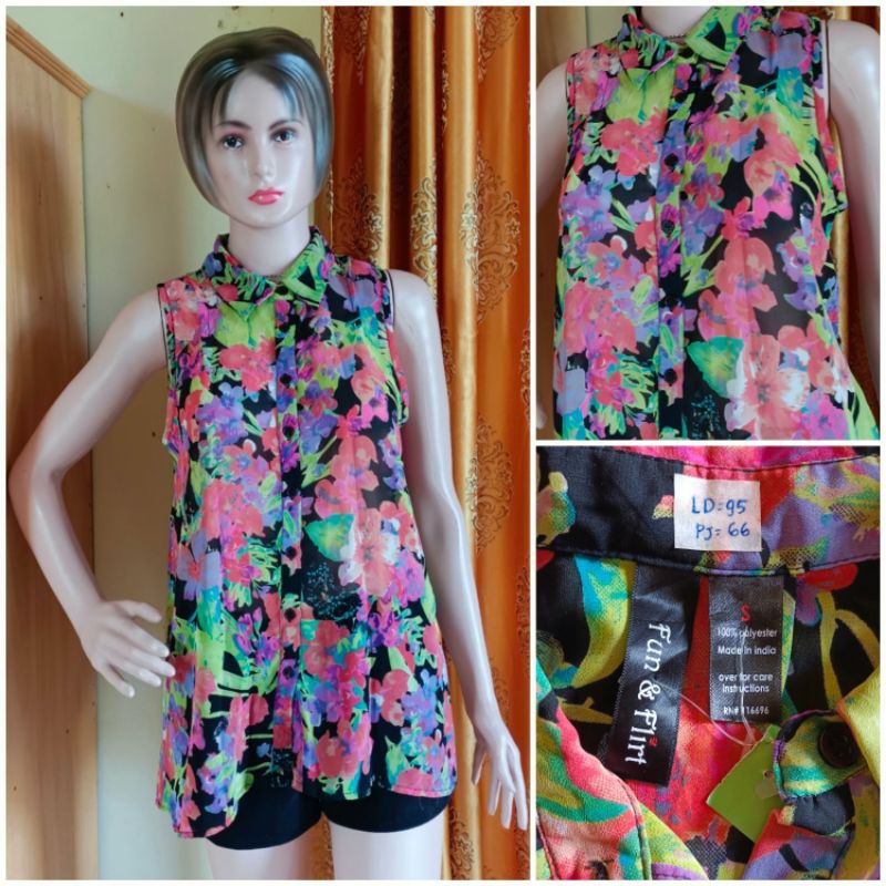 Top Atasan Wanita LD 95 FF