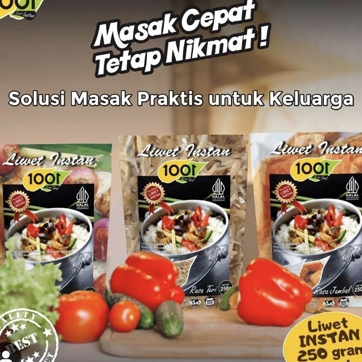 

Ready Stok Nasi 11 LIWET INSTAN 25gr