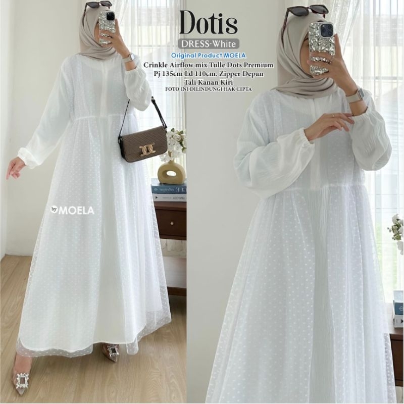 Dotis Dress By Moela Ori || Gamis