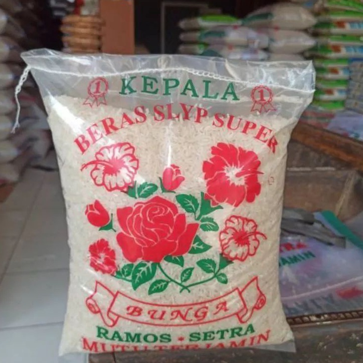 

SALE Beras cap Bunga 35L 3kg 25kg