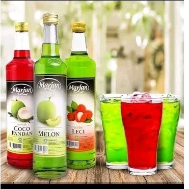 

Sirup Marjan Botol 460 ml & Marjan Squash 450 ml