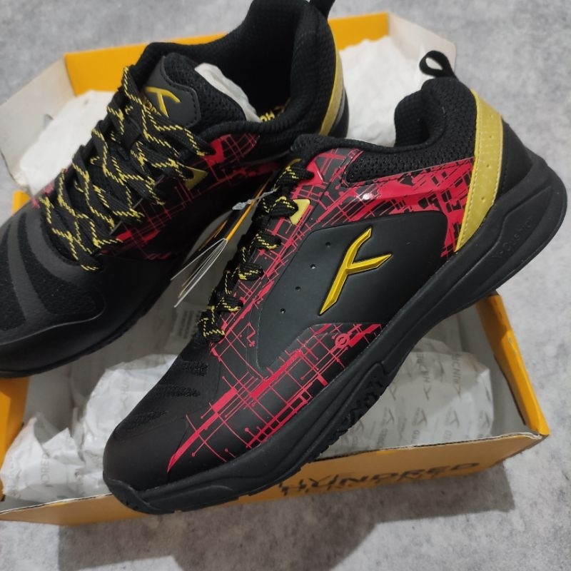 sepatu badminton hundred beast 2 original New