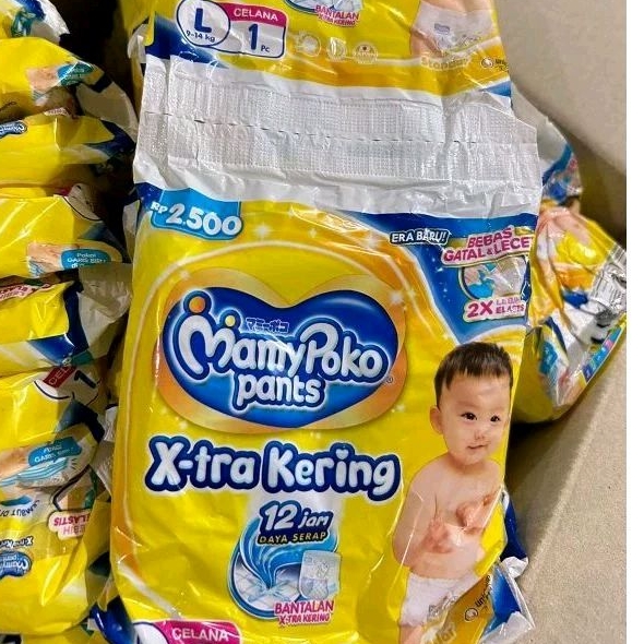 pampers mamypoko pants ukuran M/ L rencengan isi 10pcs