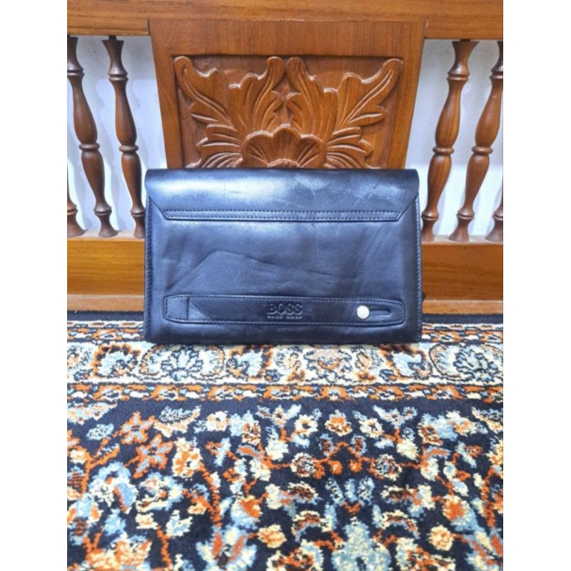 tas dompet /clutch hugo boss