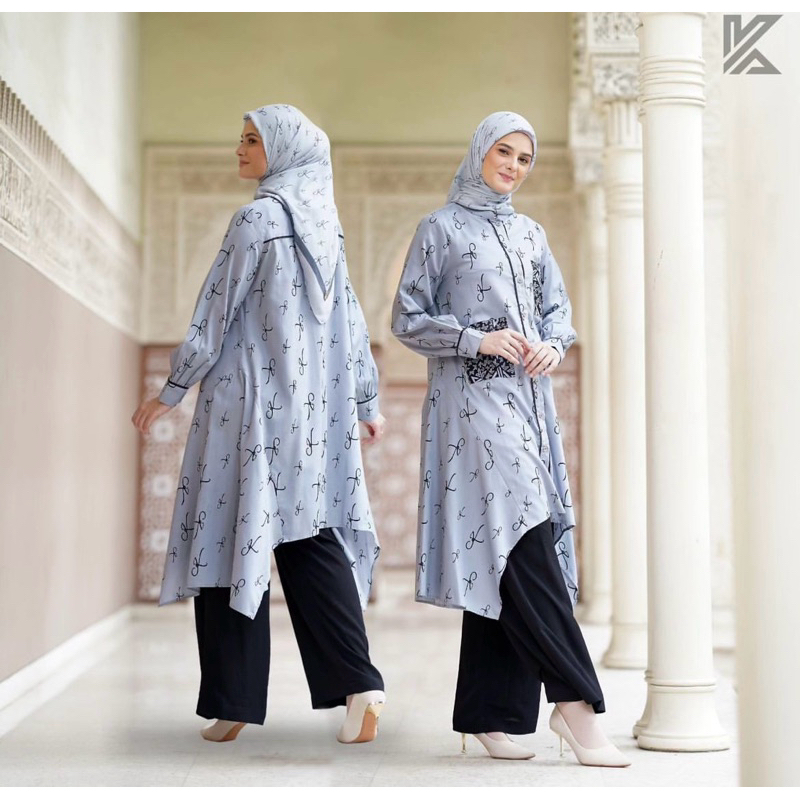 Adrena set Korina Original dan Rumi tunik