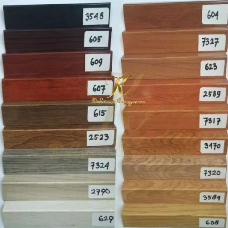 TWW871 GROSIRJAKARTA LIST SIKU TANGGA  STEP NOSING PVC  LIST SIKU L WLL  LIST SIKU MEJA  LIS SIKU  L