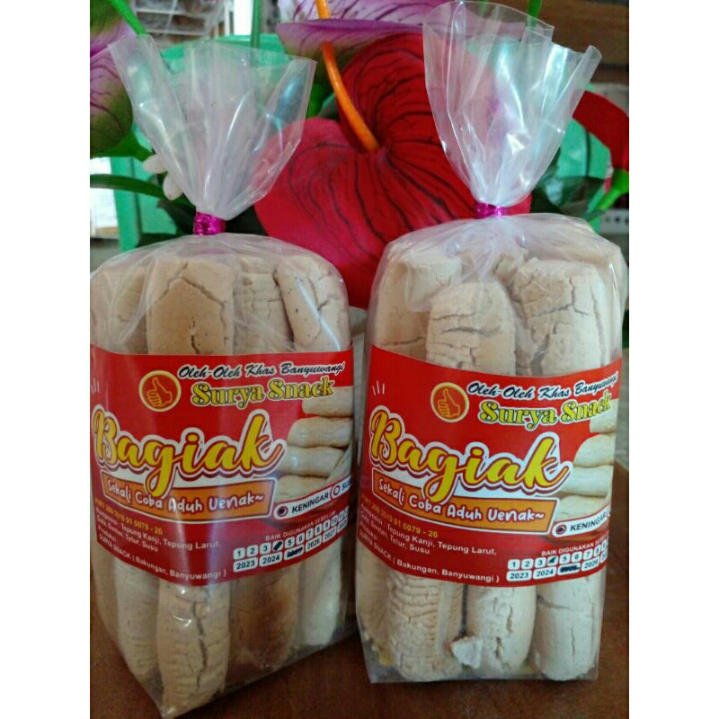 

Bagiak kuncung 250gr Surya snack oleh-oleh khas Banyuwangi