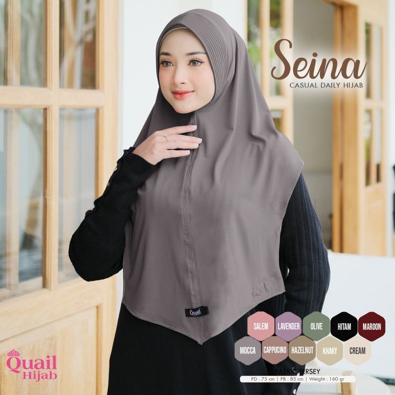 SEINA QUAIL HIJAB DAILY HIJAB SPORT HIJAB PREMIUM HIJAB OLAHRAGA JILBAB OLGA HIJAB OLAHRAGA
