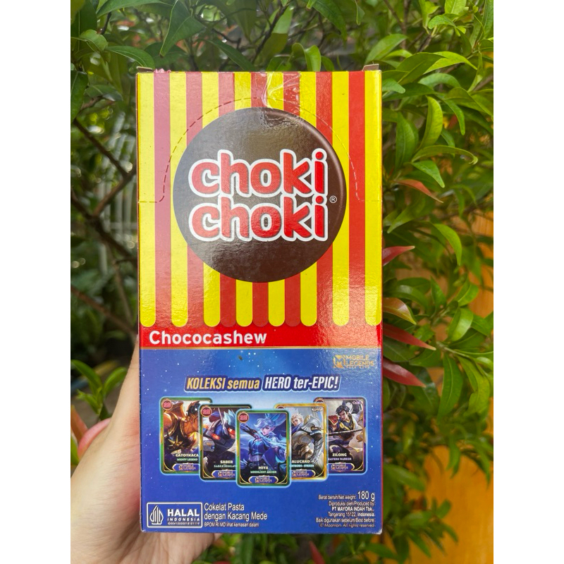 

choki choki coklat 180gr 1box isi 20pcs