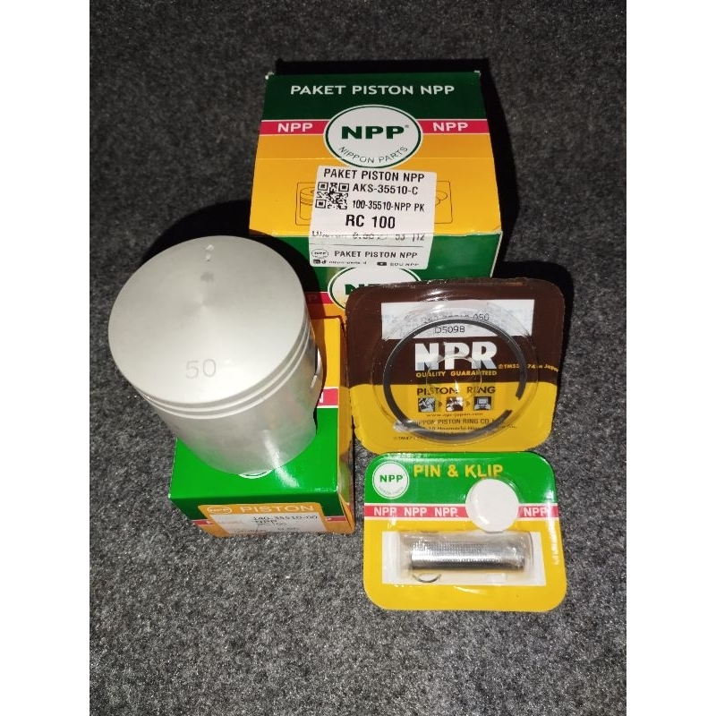 Piston Kit RC 100 Os 0.50 Merk NPP