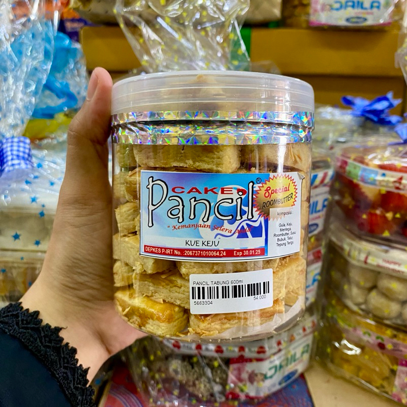 

Pancil Cake Toples Tabung Kue Keju