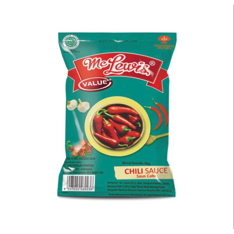 

Mc Lewis Chilo Saos 1kg