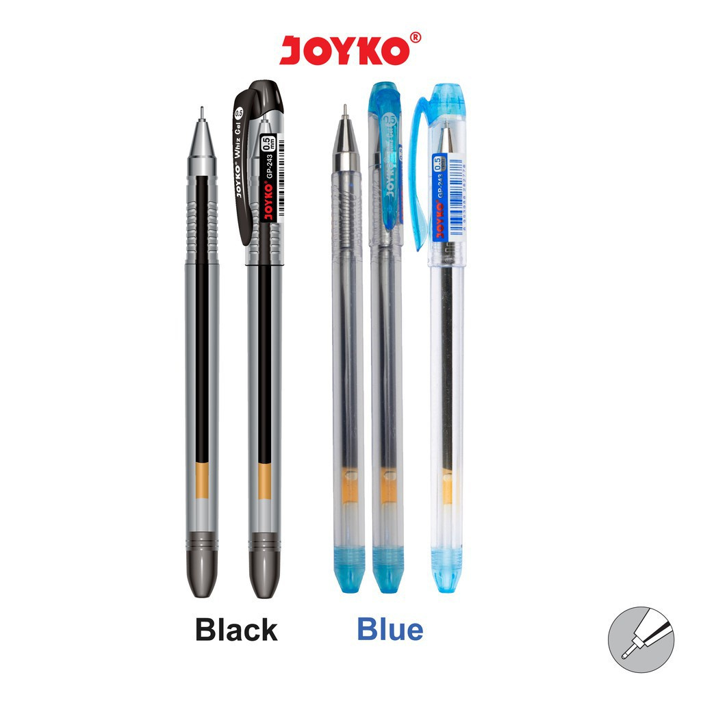 

[ATK KAK] Gel Pen Joyko GP-243 Whiz Gel 0.5 mm (PCS)