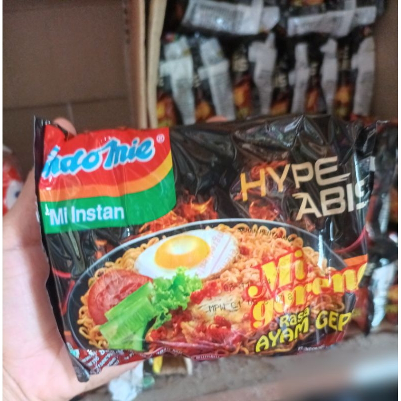 

Indomie ayam geprek