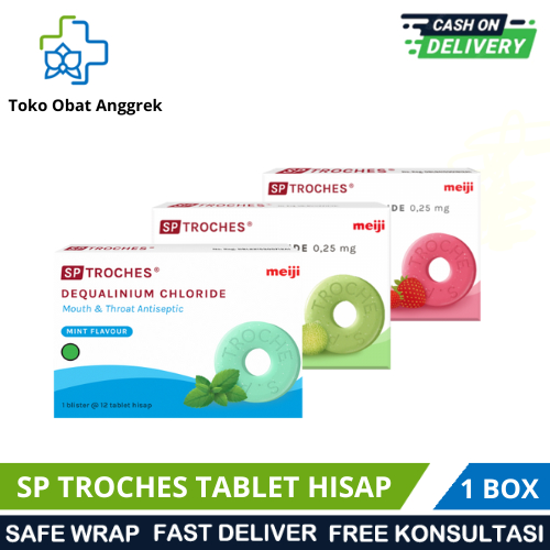SP TROCHES/ SAKIT TENGGOROKAN ANAK/PERMEN HISAP