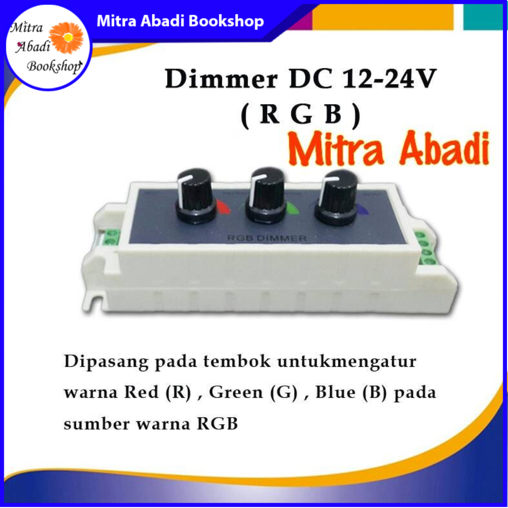 LED Strip RGB SMD 3528/5050 Dimmer DC 12V-24V/12-24 Volt