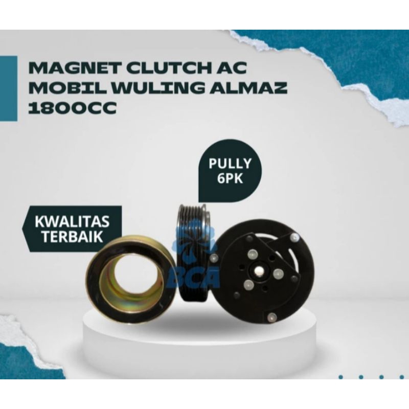 magnet clutch wuling almaz almas puli pulley kompresor AC wuling almaz almas
