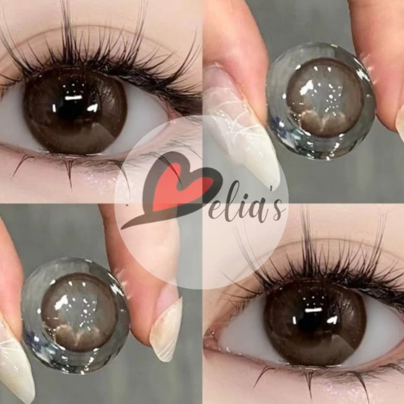Softlens Db Brown Korea Look Diameter 14,5 MM | Softlens Coklat Look Korea | Softlens Cokelat | Soft