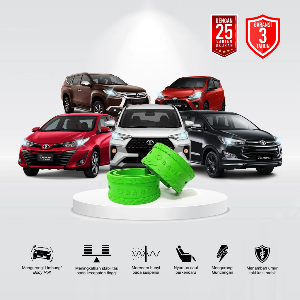 OsanO - Spring Buffer Full Set Kijang Innova Zenix (Th 2022-Terbaru)