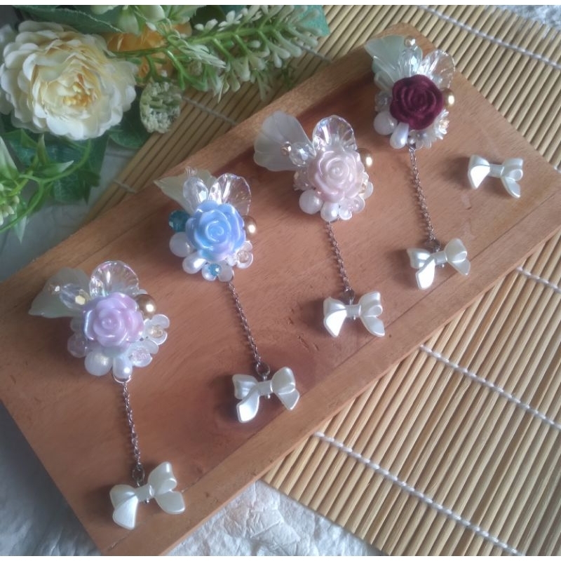 Bros Rose Juntai / Bros Kelopak / Bros dagu /Bros Mutiara Besar