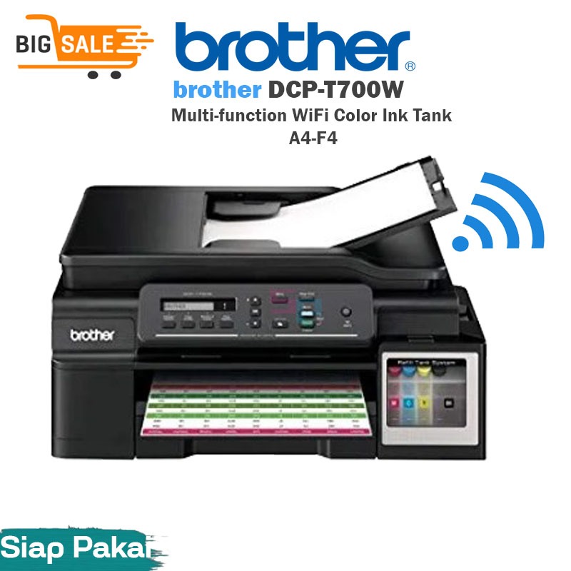 Printer Brother DCP T700 WiFi Print Scan Copy F4