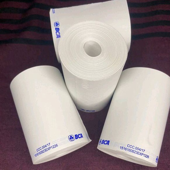 

FYN464 Terbaru Kertas Struk Thermal 58574mm paket 1 pcs logo sesuai gambar
