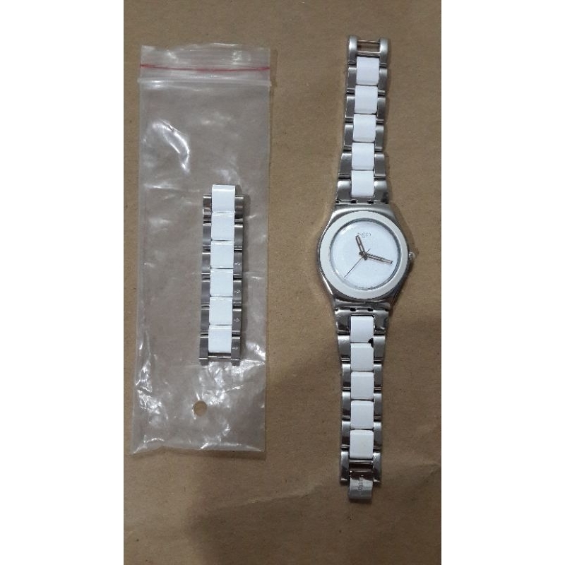 Cuci Gudang Jam Tangan Wanita Swatch Irony Ceramic Original (Vintage)
