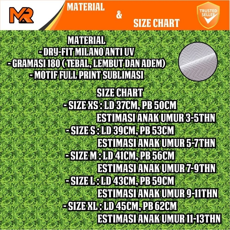 Saelaris_ Setelan Jersey Argentina Baju Bola Anak Bisa Cetak Nama Dan Nomor