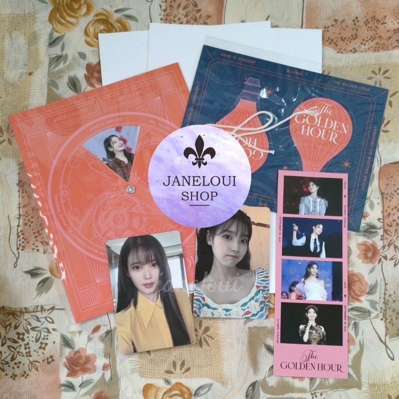 [Ready - Baca Deskripsi] IU THE GOLDEN HOUR CONCERT D VD BLuRay Sharing / Lightstick IU LS I-KE ver 