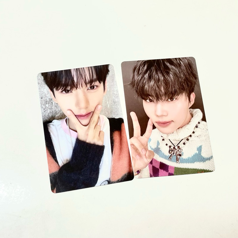 [UBAH KE JNE] WTS pc yujin gunwook mystery digi loyalty zb1 zerosebaseone