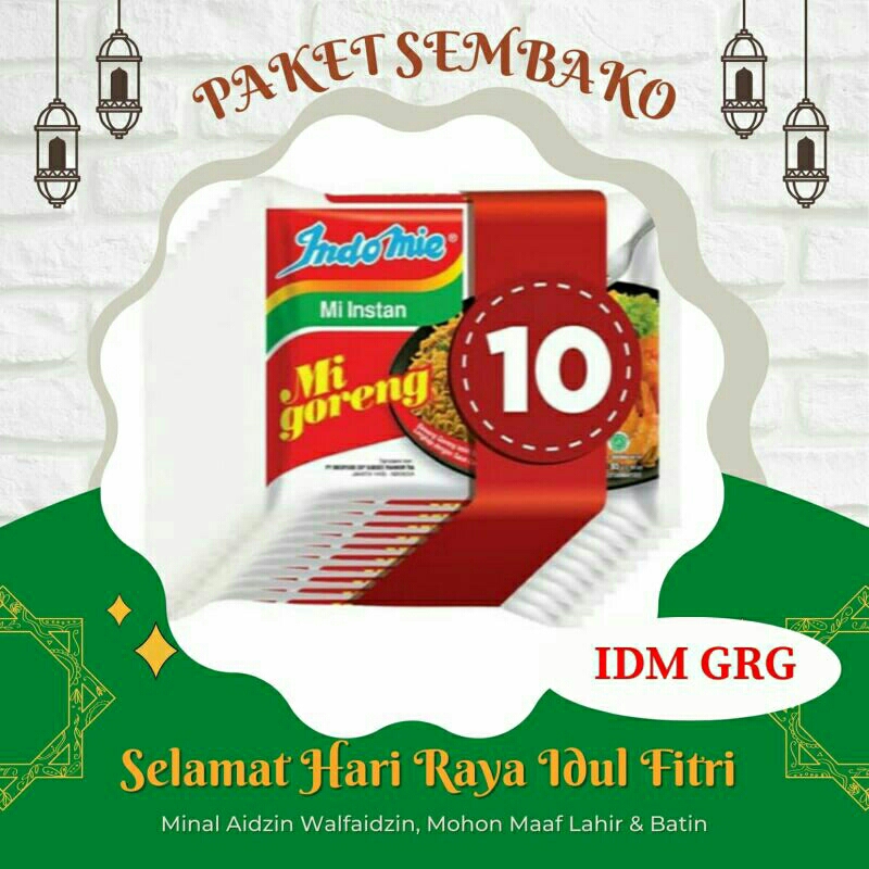 

PARSEL SEMBAKO INDOMIE HAMPERS PARCEL HARI RAYA LEBARAN IDUL FITRI THR DONASI FIDYAH