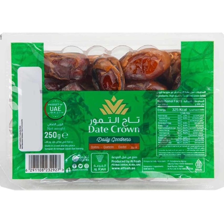 

PAKET ISI 2 KURMA DATE CROWN 250GR