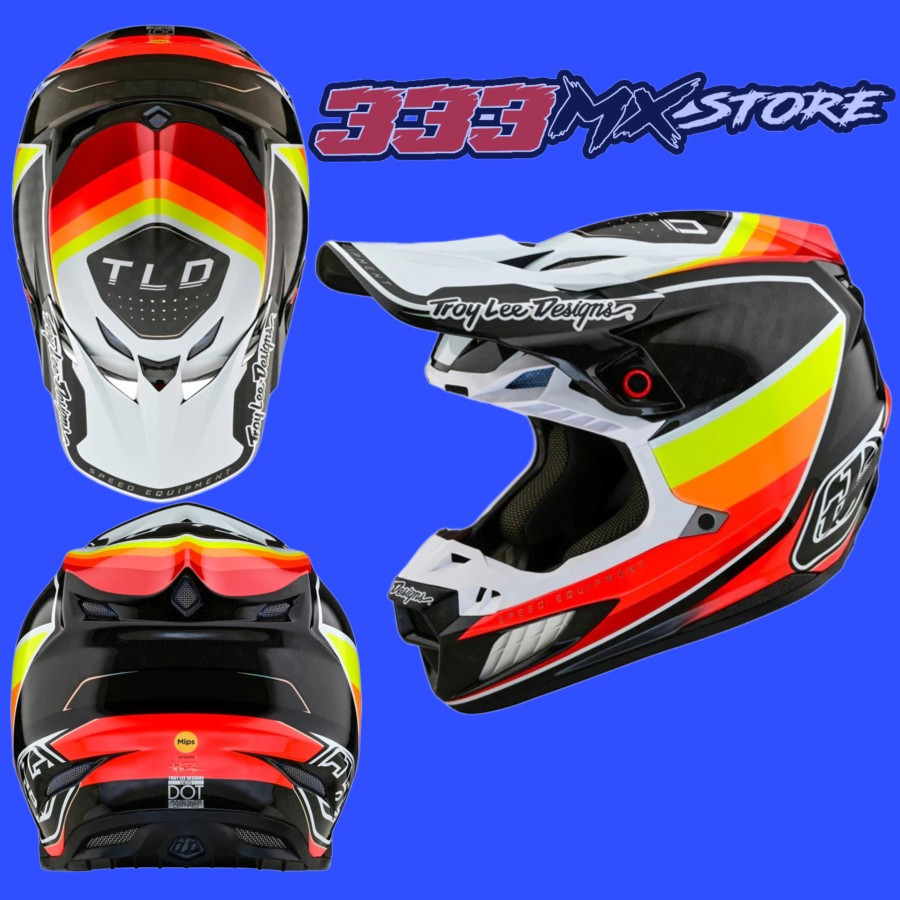 Helm TLD SE5 Ece Carbon Reverb Black Sunset Helmet TLD SE5 Trail Ori