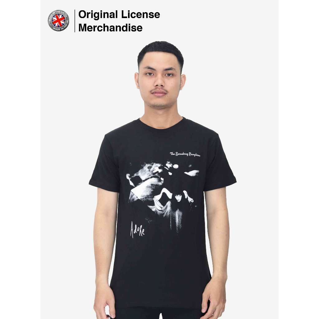 Kaos Band Musik Pria Wanita Katun Import SMASHING PUMPKINS Ori Adore