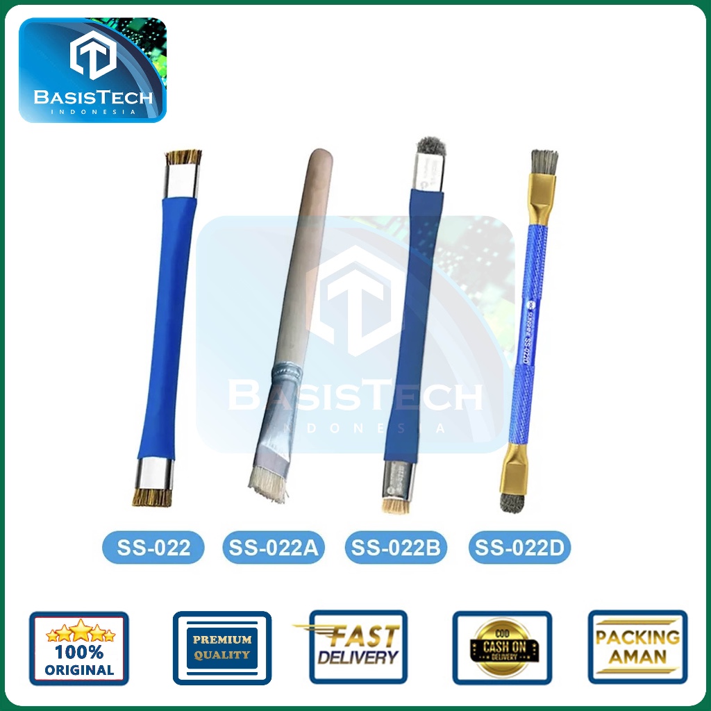 KUAS PEMBERSIH MESIN HP BRUSH ANTI STATIC SUNSHINE SS-022A SS-022B SS-022D ORIGINAL