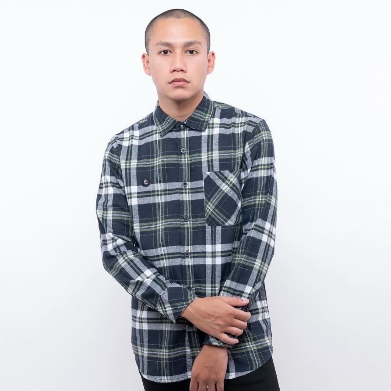 KEMEJA FLANEL MATERNAL DISASTER "LOCHS" HOOPS KAYUTANGI