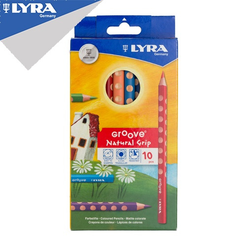 

LYRA Groove Cardboard Box 10 Colours # 3811100
