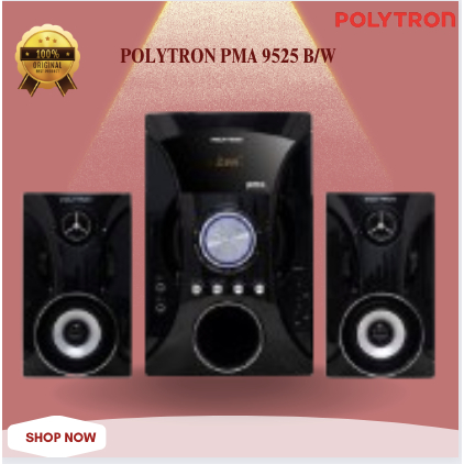 POLYTRON SPEAKER MULTIMEDIA PMA 9525 B/W ORIGINAL/PMA9525/PMA-9525/PMA 9525/SPEAKER MULTIMEDIA