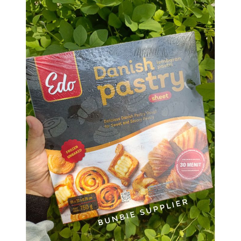 

PROMO Edo Danish Pastry Sheet 750gr | Lembaran Pastry Frozen