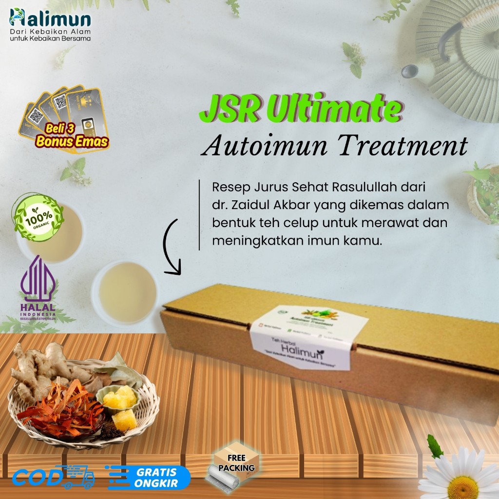 

Teh Celup JSR Autoimun Treatment Herbal Premium Box