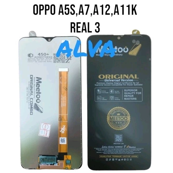 LCD OPPO A5S/A7/A11K/A12/REAL 3 LCD FULLSET LCD TOUCHSCREEN CROWN SUPER MEETOO OG SUPER