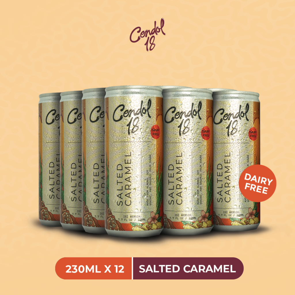 

(BUNDLING 12 Pcs) Cendol 18 Kaleng 250ml - Varian Salted Caramel