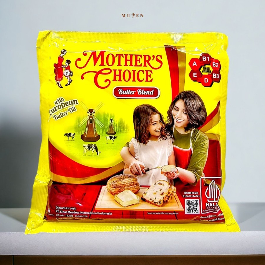 

MOTHERS CHOICE BUTTER SACHET 200 GR
