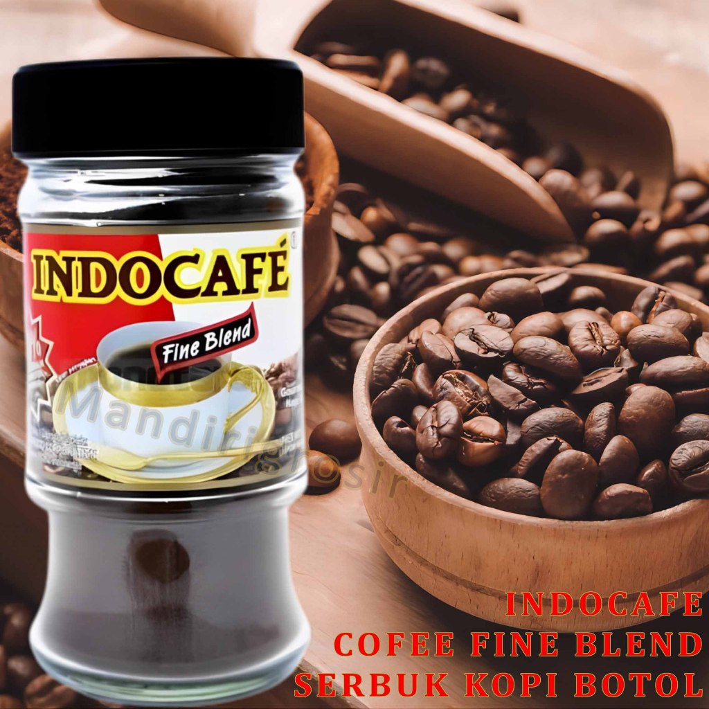 

Coffee Fine Blend * Indocafe * Serbuk Kopi Hitam * 100gr