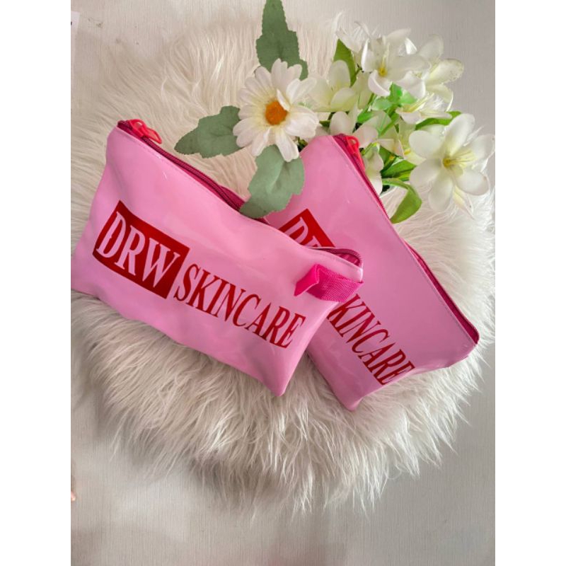 Drw Skincare Pouch glossy DRW/ Tas kosmetik