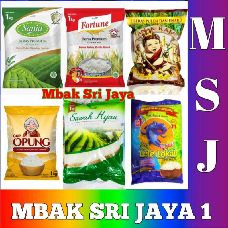 

Beras Premium Kemasan 1Kg ASLI PACKING PABRIK DAN BUKAN KEMASAN REPACK