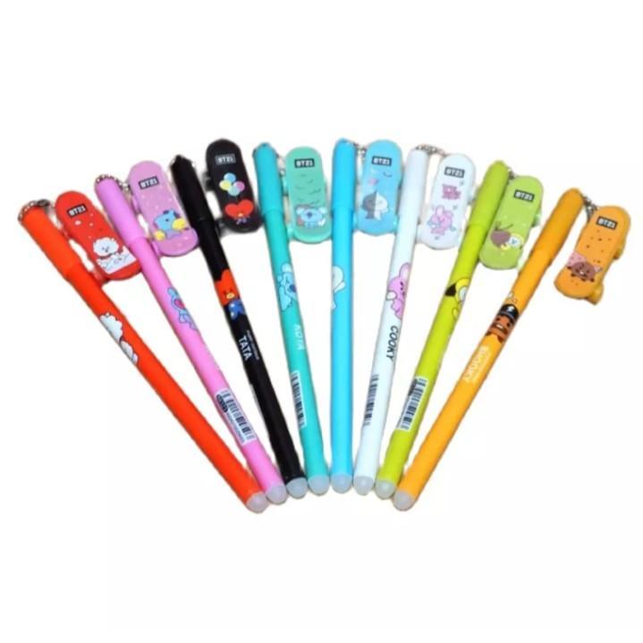 

AS888 - Pulpen Gel Model Skateboard Papan Roda Bangtanboys Pulpen Pen Gel Kado Unik