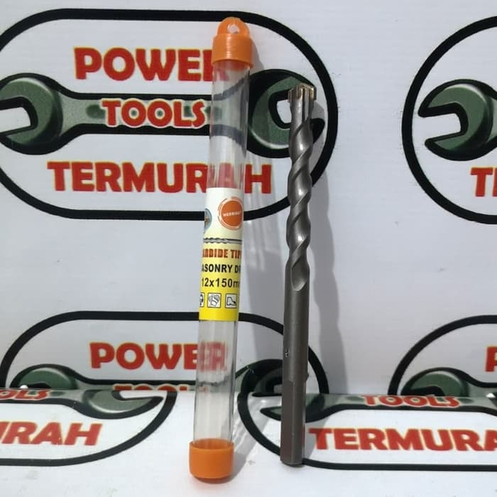

Mata Bor Beton 12mm x 150mm Tembok Masonry Drill Bit 12 mm 4 sisi