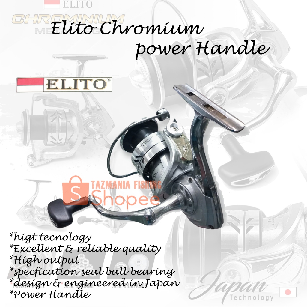 Reel pancing Elito Chromium power Handle 2000